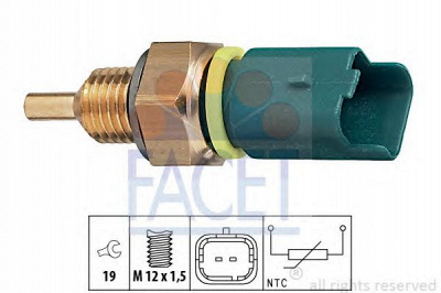 FACET 73276 -  Датчик, температура масла| Датчик, температура охлаждающей жидкости| Датчик, температура охлаждающей жидкости| Датчик, температура охлаждающей жидкости