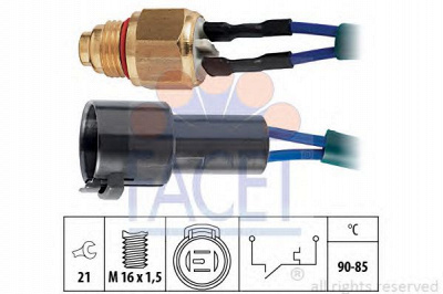 FACET 75094 -  Термовыключатель, вентилятор радиатора