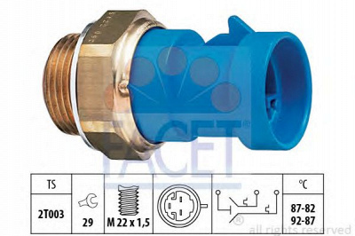 FACET 75622 -  Термовыключатель, вентилятор радиатора