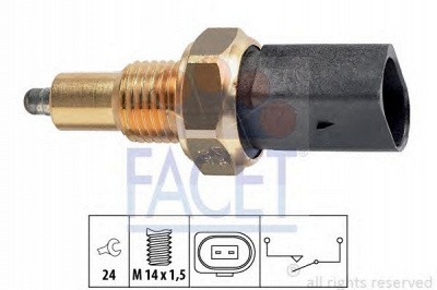 FACET 76256 -  Выключатель, фара заднего хода