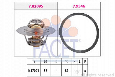 FACET 78209 -  Термостат, охлаждающая жидкость