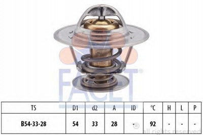 FACET 78213s -  Термостат, охлаждающая жидкость