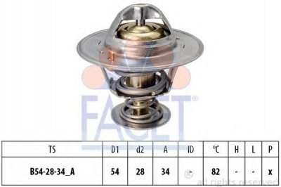 FACET 78218s -  Термостат, охлаждающая жидкость