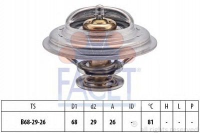 FACET 78250s -  Термостат, охлаждающая жидкость