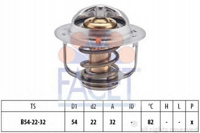 FACET 78305s -  Термостат, охлаждающая жидкость