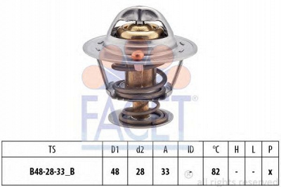 FACET 78319s -  Термостат, охлаждающая жидкость