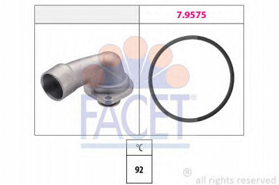 FACET 78349 -  Термостат, охлаждающая жидкость