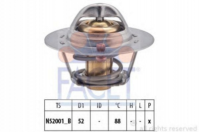 FACET 78355s -  Термостат, охлаждающая жидкость