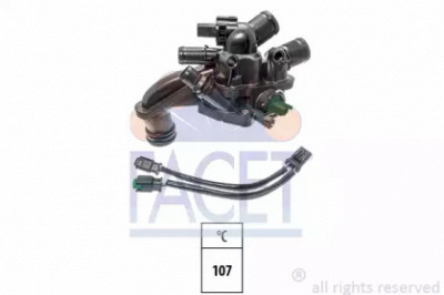 FACET 78866 -  ТЕРМОСТАТ В КОРПУСЕ PEUGEOT 308 408 1.4/1.6VTI 09-