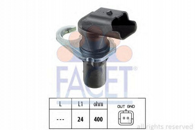 FACET 90258 -  Датчик импульсов Датчик импульсов, маховик| Датчик частоты вращения, управление двигателем| Датчик, положение распределительного вала| Датчик частоты вращения, автоматическая коробка передач