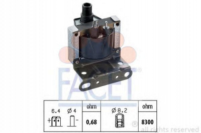 FACET 96009 -  Катушка зажигания