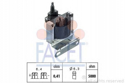 FACET 96011 -  Катушка зажигания