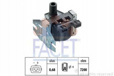 FACET 96092 - Катушка зажигания