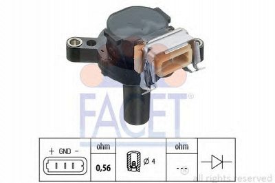 FACET 96252 -  Катушка зажигания
