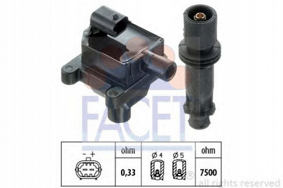 FACET 96287k - Катушка зажигания