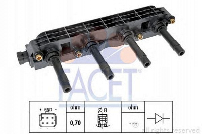 FACET 96299 -  Катушка зажигания