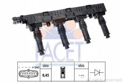 FACET 96300 -  Катушка зажигания