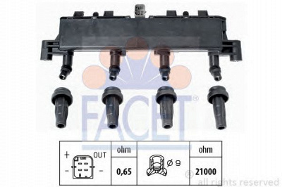 FACET 96305 -  Катушка зажигания