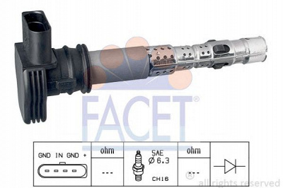 FACET 96326 -  Катушка зажигания