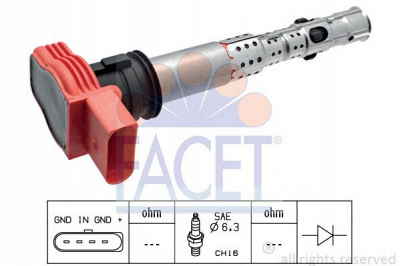 FACET 96327 -  Катушка зажигания