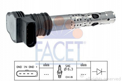 FACET 96329 -  Катушка зажигания
