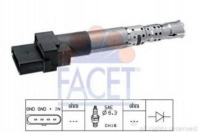 FACET 96335 - Катушка зажигания
