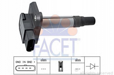 FACET 96345 -  Катушка зажигания