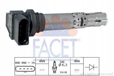 FACET 96374 -  Катушка зажигания
