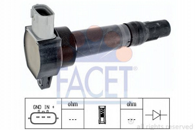 FACET 96405 -  Катушка зажигания