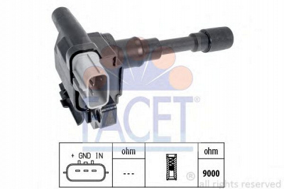 FACET 96435 -  Катушка зажигания