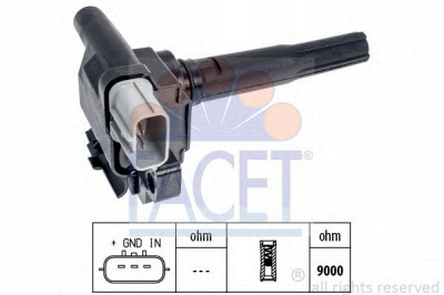 FACET 96470 -  Катушка зажигания