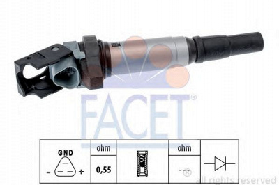 FACET 96507 -  Катушка зажигания