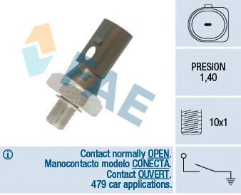 FAE 12880 -  Датчик давления масла
