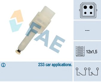 FAE 24565 -  Выключатель фонаря сигнала торможения