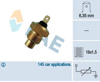 FAE 31020 -  Датчик, температура охлаждающей жидкости