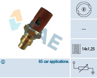 FAE 32240 -  Датчик, температура охлаждающей жидкости