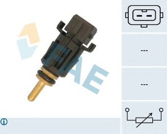 FAE 33167 -  Датчик, температура охлаждающей жидкости