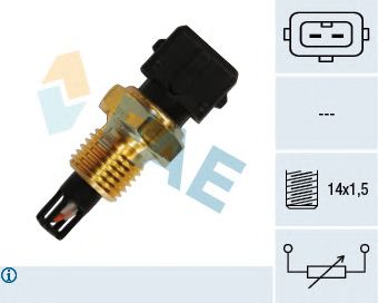 FAE 33220 -  Датчик, температура впускаемого воздуха