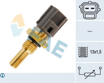 FAE 33245 -  Датчик, температура охлаждающей жидкости