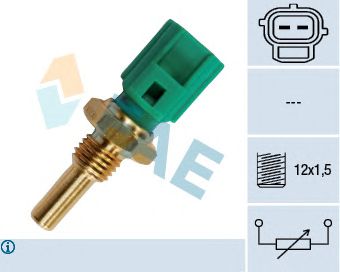 FAE 33250 -  Датчик, температура масла| Датчик, температура охлаждающей жидкости