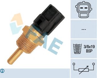 FAE 33310 -  Датчик, температура охлаждающей жидкости