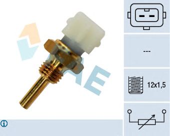 FAE 33390 -  Датчик, температура охлаждающей жидкости