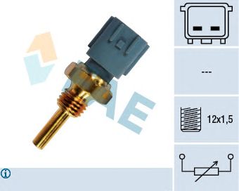 FAE 33460 -  Датчик, температура охлаждающей жидкости