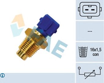 FAE 33500 -  Датчик, температура охлаждающей жидкости