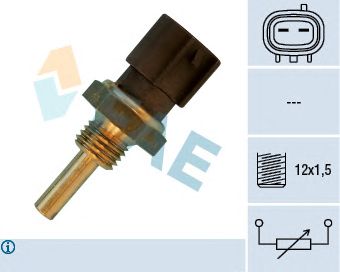 FAE 33580 -  Датчик, температура охлаждающей жидкости