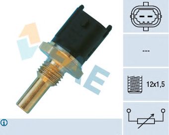 FAE 33680 -  Датчик, температура охлаждающей жидкости