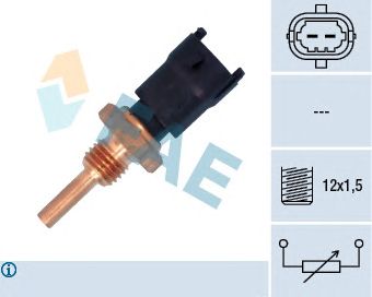 FAE 33685 -  Датчик, температура охлаждающей жидкости
