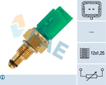 FAE 33695 -  Датчик, температура охлаждающей жидкости