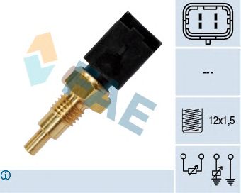 FAE 33723 -  Датчик, температура охлаждающей жидкости