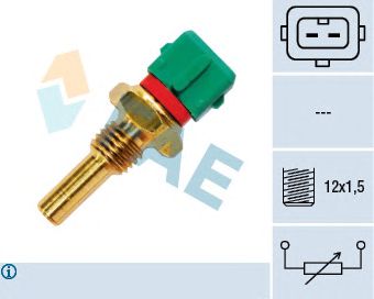 FAE 33770 -  Датчик, температура охлаждающей жидкости